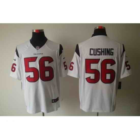 Nike Houston Texans 56 Brian Cushing White LIMITED NFL Jersey